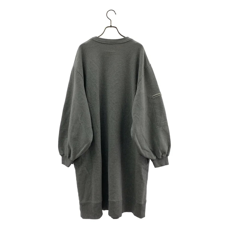 MM6 Maison Margiela / エムエムシックスメゾンマルジェラ | 2022AW | クルーネック スウェットワンピース | M | レディース