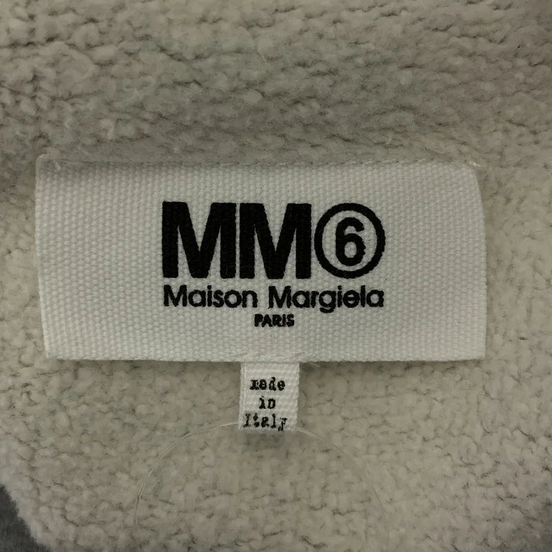 MM6 Maison Margiela / エムエムシックスメゾンマルジェラ | 2022AW | クルーネック スウェットワンピース | M | レディース