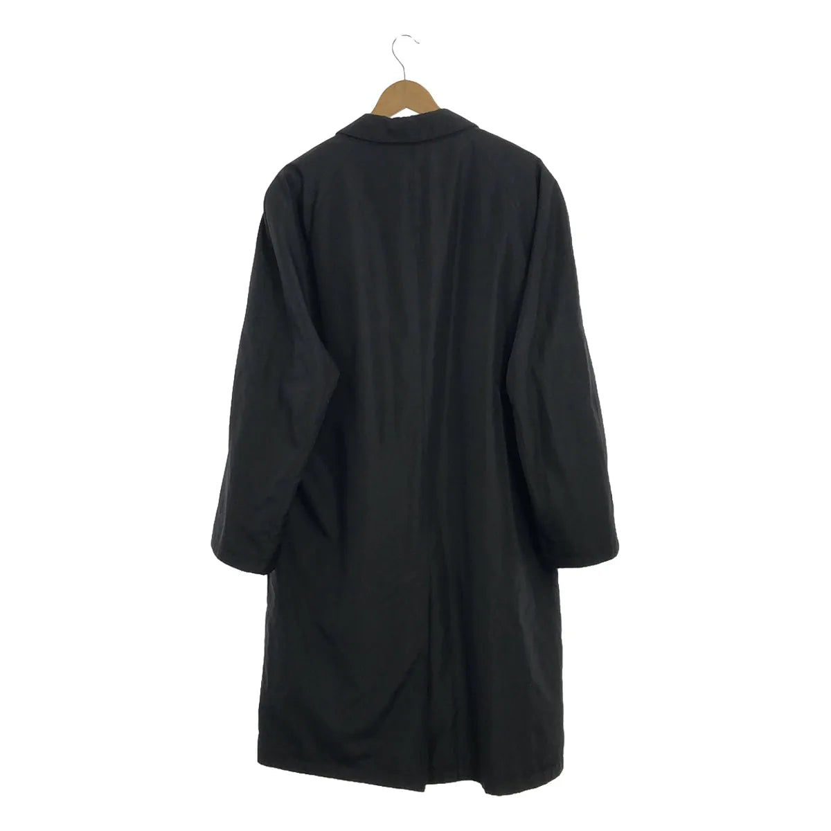 YUKI TORII / 유키 트리지 | 탈착 가능 라이너가있는 스테인드 컬러 오버 코트 | LL | 블랙 | 여성