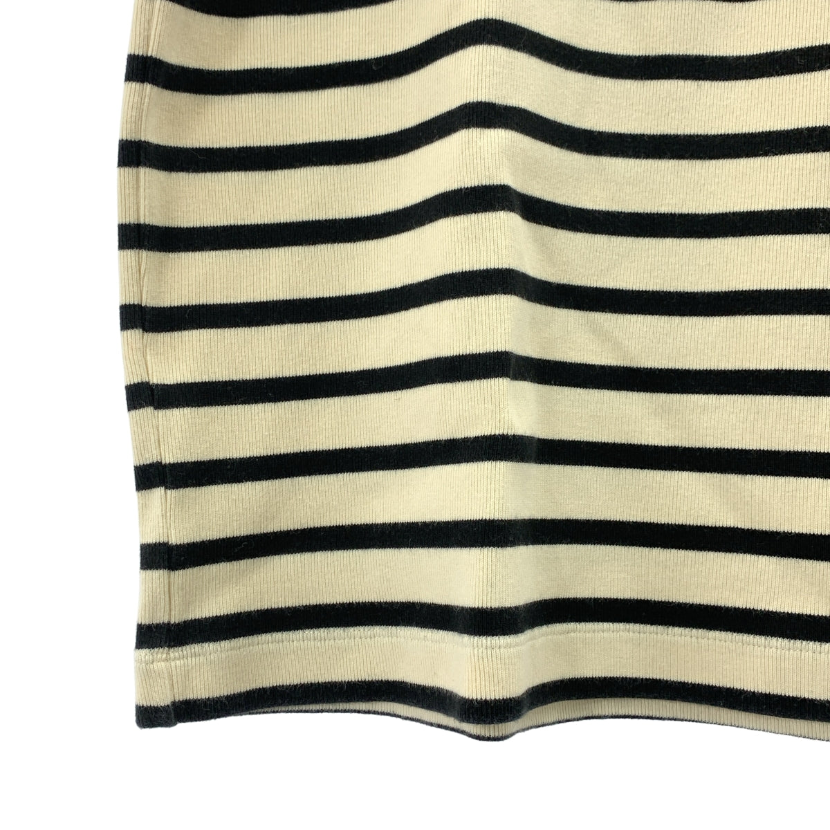 JIL SANDER+ / ジルサンダープラス | コットン ロゴパッチ ボーダーTシャツ | M | メンズ