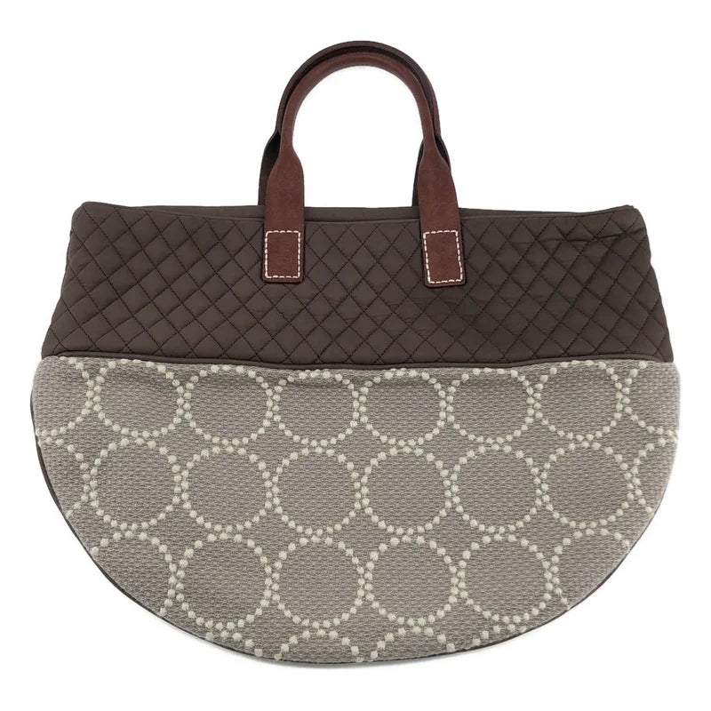 mina perhonen / ミナペルホネン | 2022AW | tambourine peitto bag / タンバリン レザー キルティング ハンド トートバッグ |