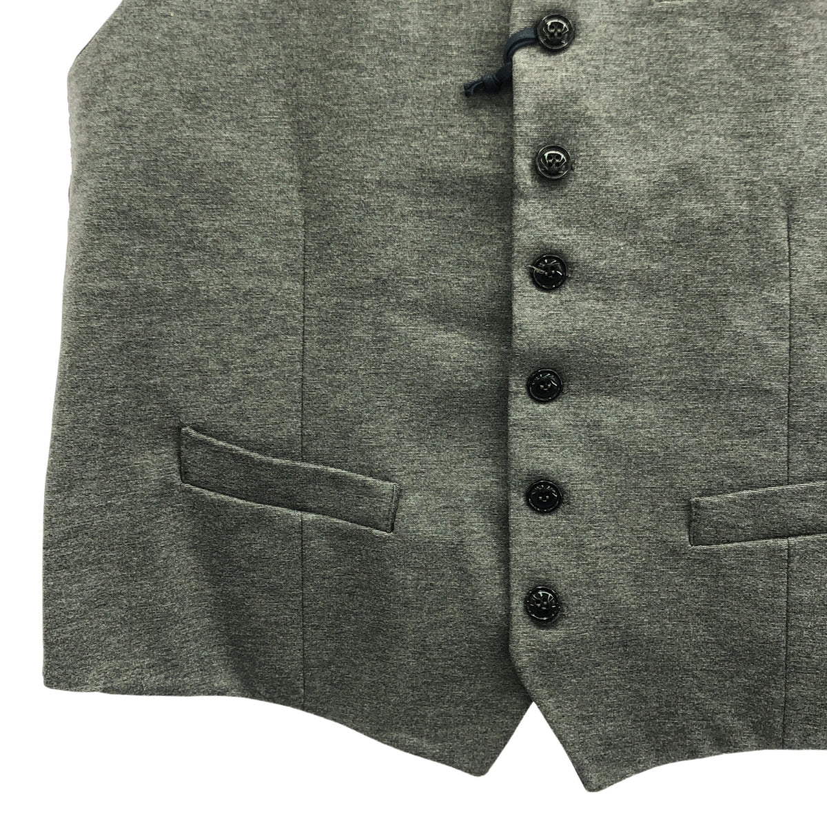 【美品】  EXIBIT / エグジビット | シンチバック ジレ ベスト / 総裏地 | グレー | メンズ