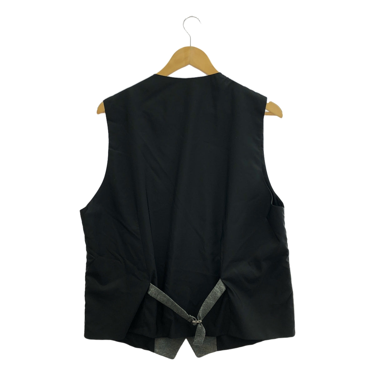 【美品】  EXIBIT / エグジビット | シンチバック ジレ ベスト / 総裏地 | グレー | メンズ