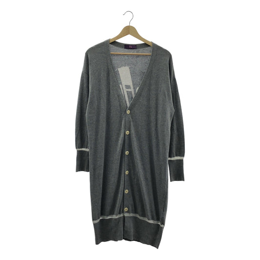 Y's / Y's Yohji Yamamoto | 羊絨混紡長款針織開襟衫 | 2 | 女款