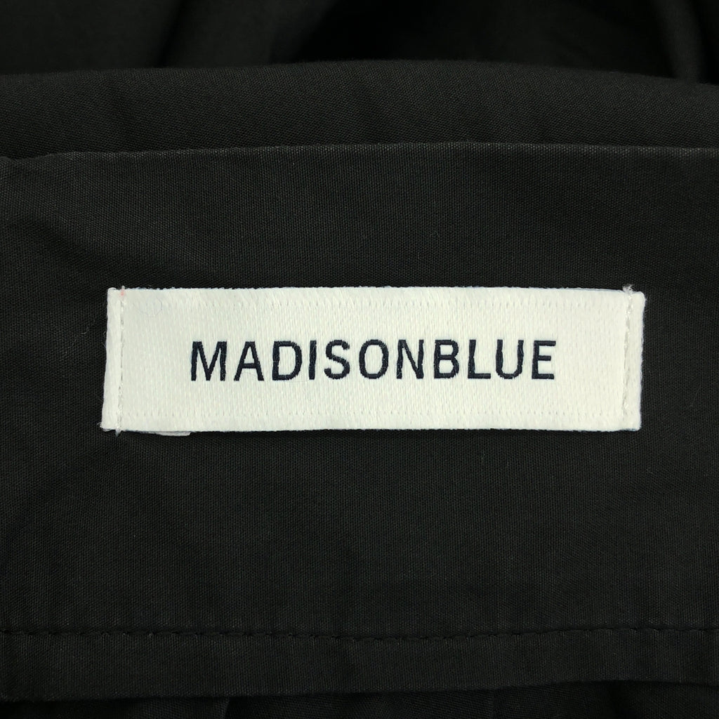 MADISON BLUE / マディソンブルー | TUCK VOLUME SKIRT コットン タック ボリュームスカート | 02 | ブラック | レディース