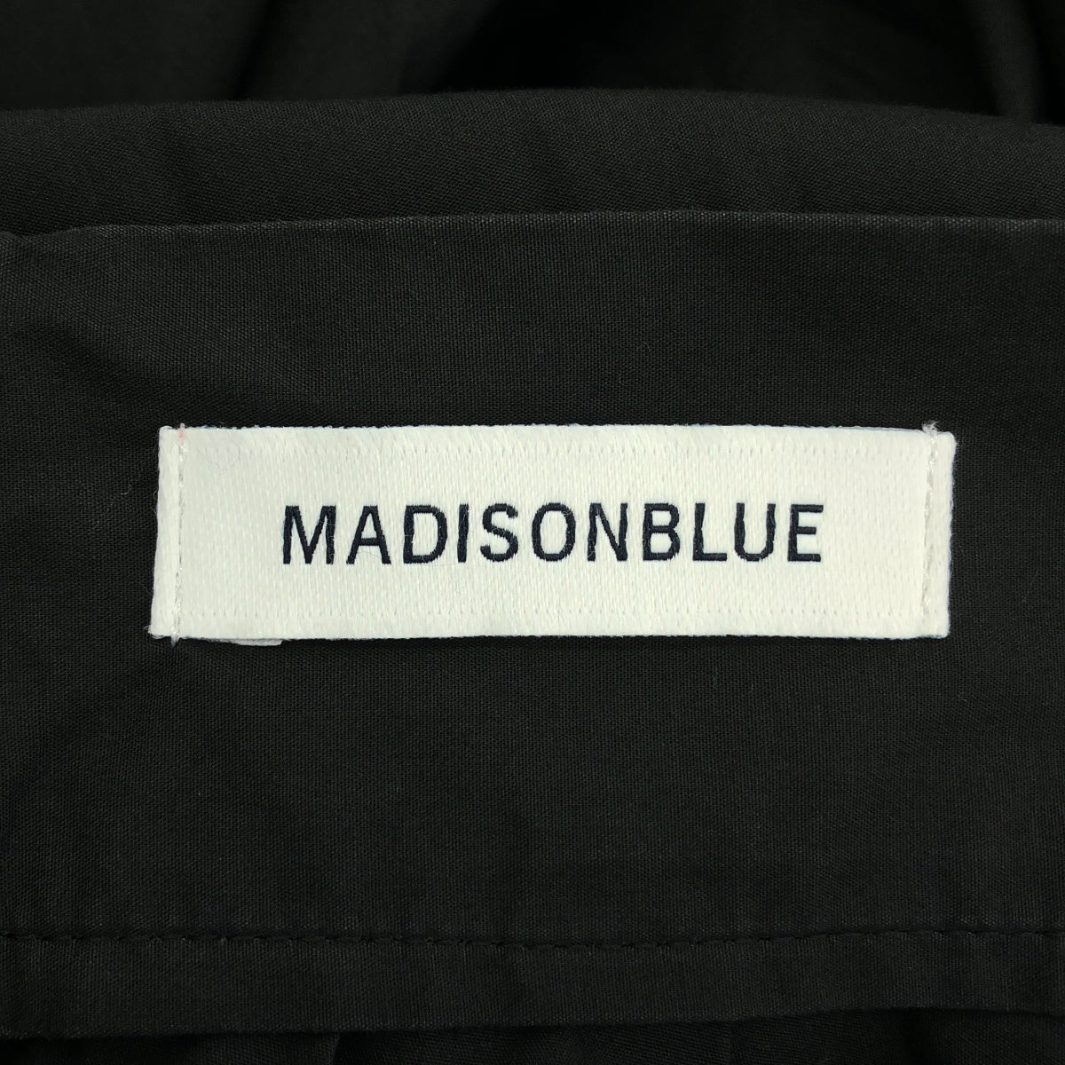 MADISON BLUE / マディソンブルー | TUCK VOLUME SKIRT コットン タック ボリュームスカート | 02 | ブラック | レディース