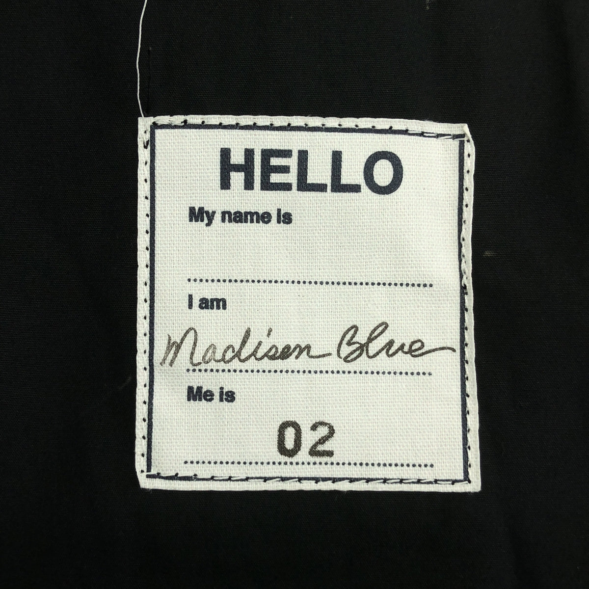 麥迪遜藍 | 褶皺蓬鬆裙 棉質褶皺蓬鬆裙 | 尺寸 02 | 黑色 | 女款