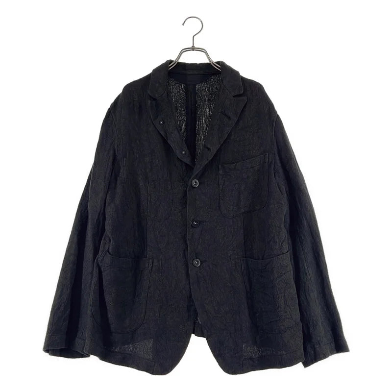 KLASICA / クラシカ | 総柄 ジャガード シングルブレスト ジャケット | 2 | メンズ