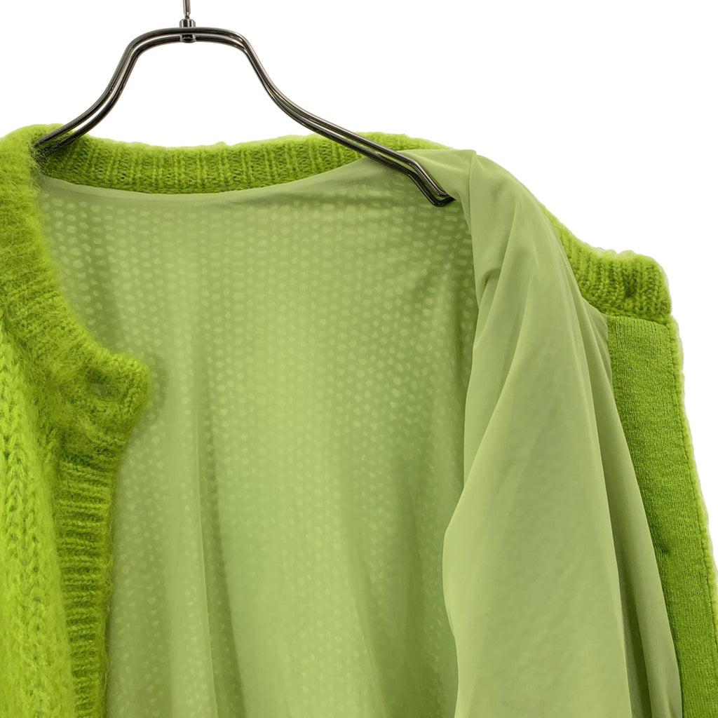 美國 | 2WAY 馬海毛絨針織開襟衫 | F |女性的