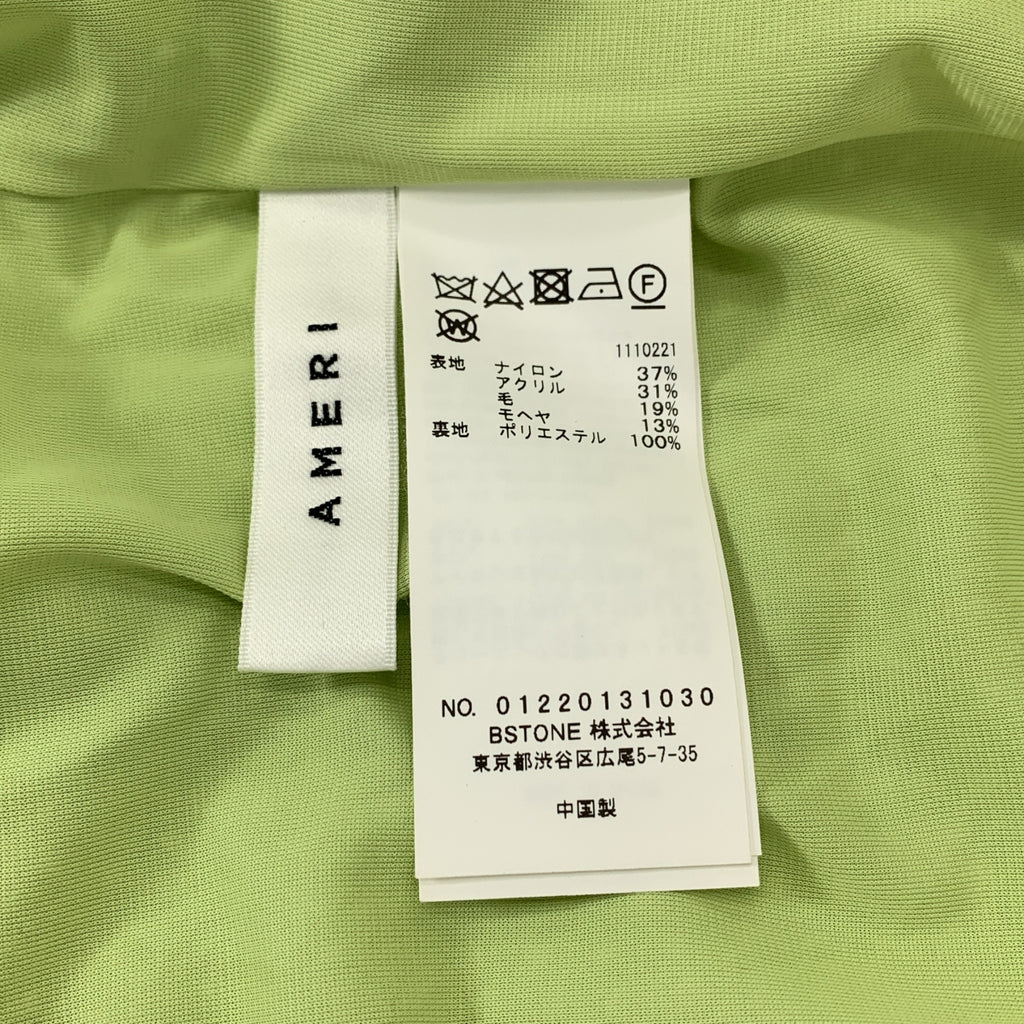 美國 | 2WAY 馬海毛絨針織開襟衫 | F |女性的