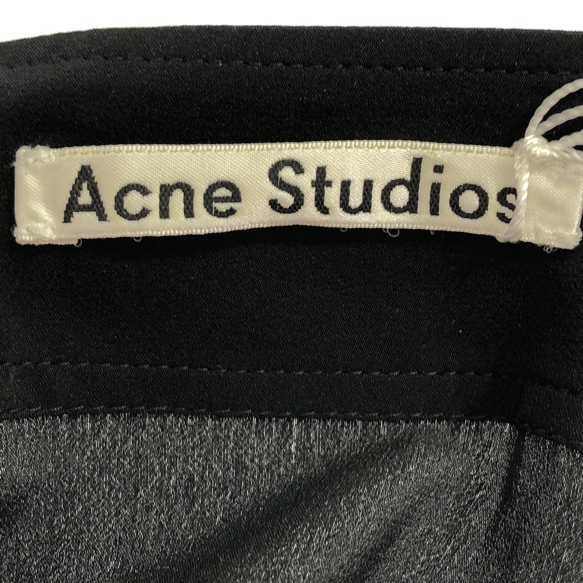 Acne Studios / アクネストゥディオズ | silk 100％ / シルク スリット スカート | 34 | レディース