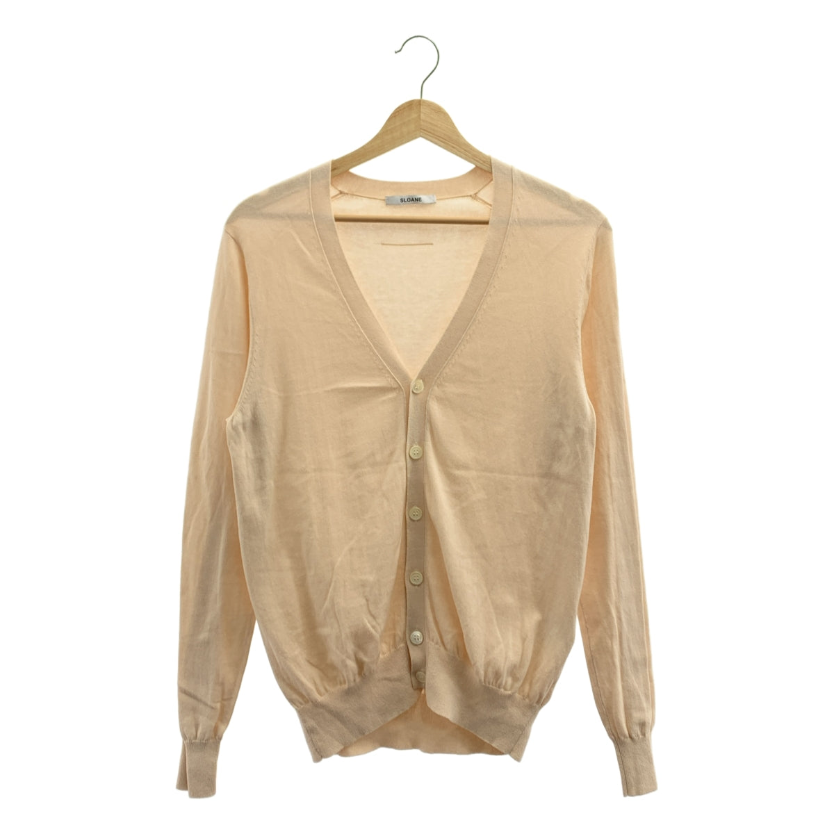 SLOANE / スローン | 14Gコットン天竺カーディガン | 3 | ピンク | レディース