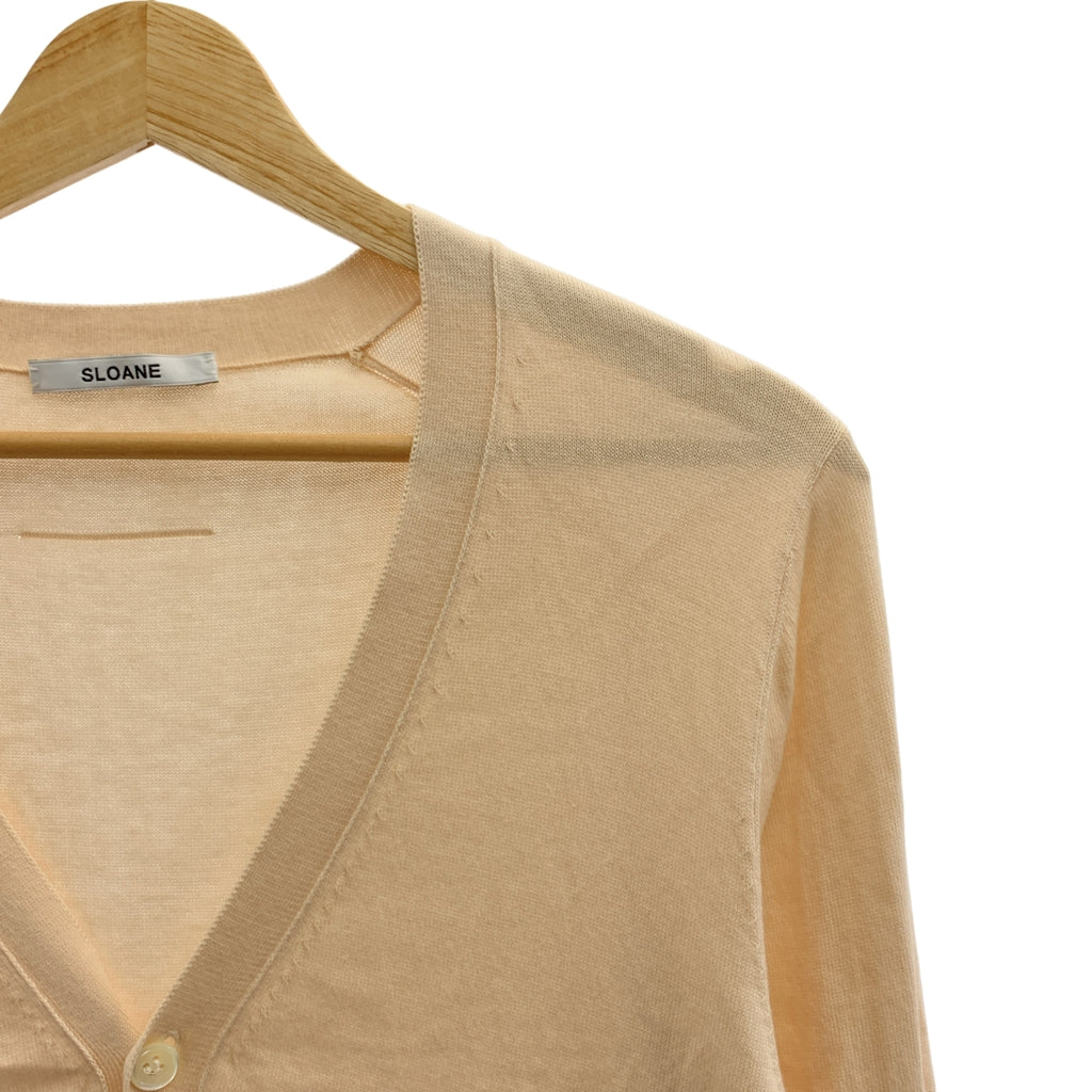 SLOANE / スローン | 14Gコットン天竺カーディガン | 3 | ピンク | レディース