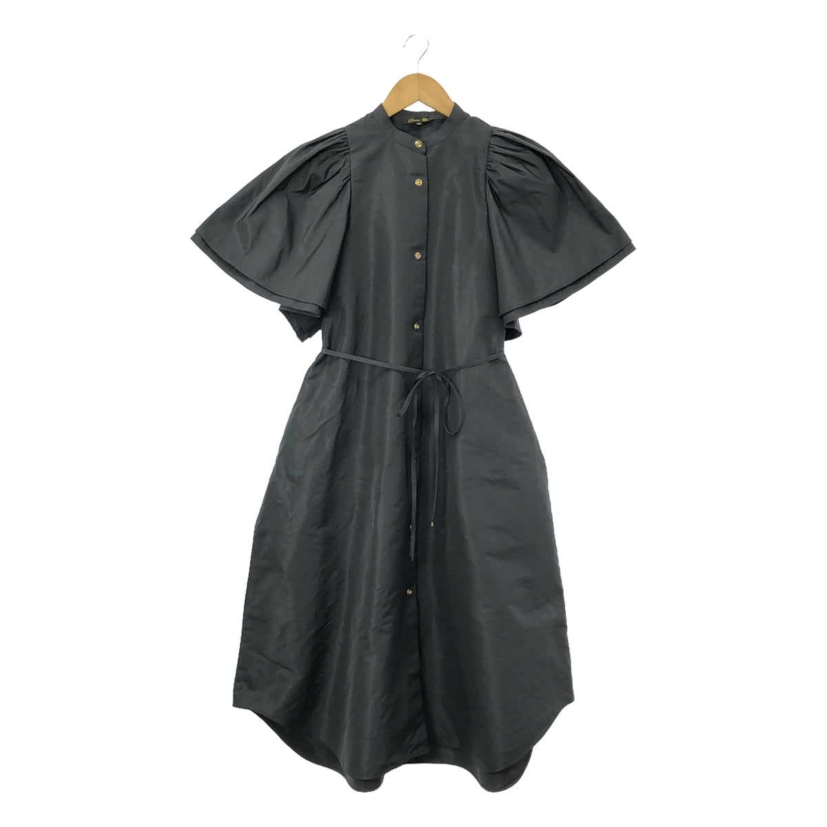 Drawer | 2022AW | Flare Sleeve Dress | 36 | Black | Women's