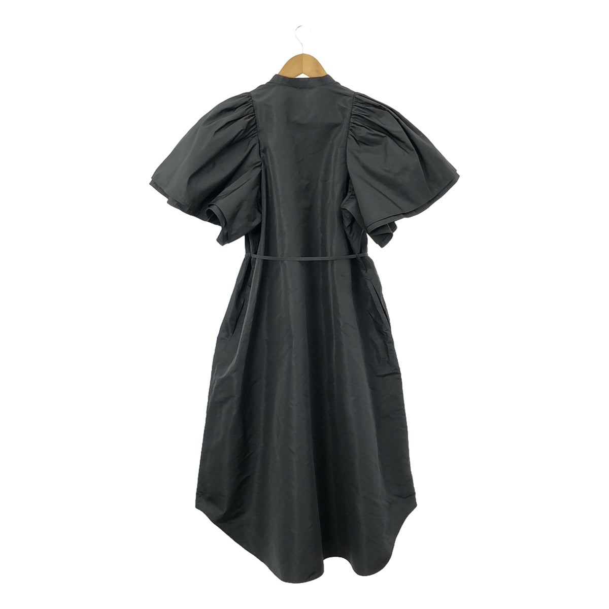 Drawer | 2022AW | Flare Sleeve Dress | 36 | Black | Women's