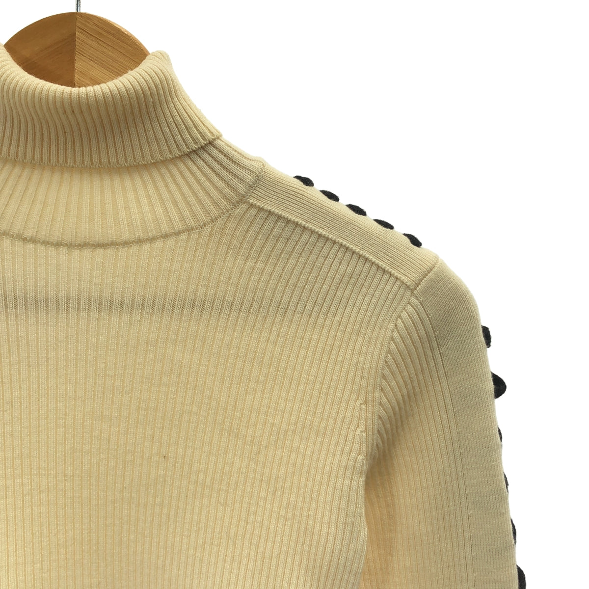 Mame Kurogouchi / マメクロゴウチ | Exotic Pattern Peplum Knit エキゾチックパターン ペプラムニット | 1 |