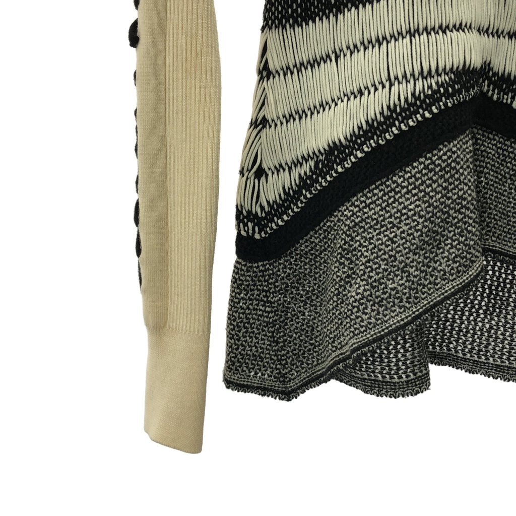 Mame Kurogouchi / マメクロゴウチ | Exotic Pattern Peplum Knit エキゾチックパターン ペプラムニット | 1 |