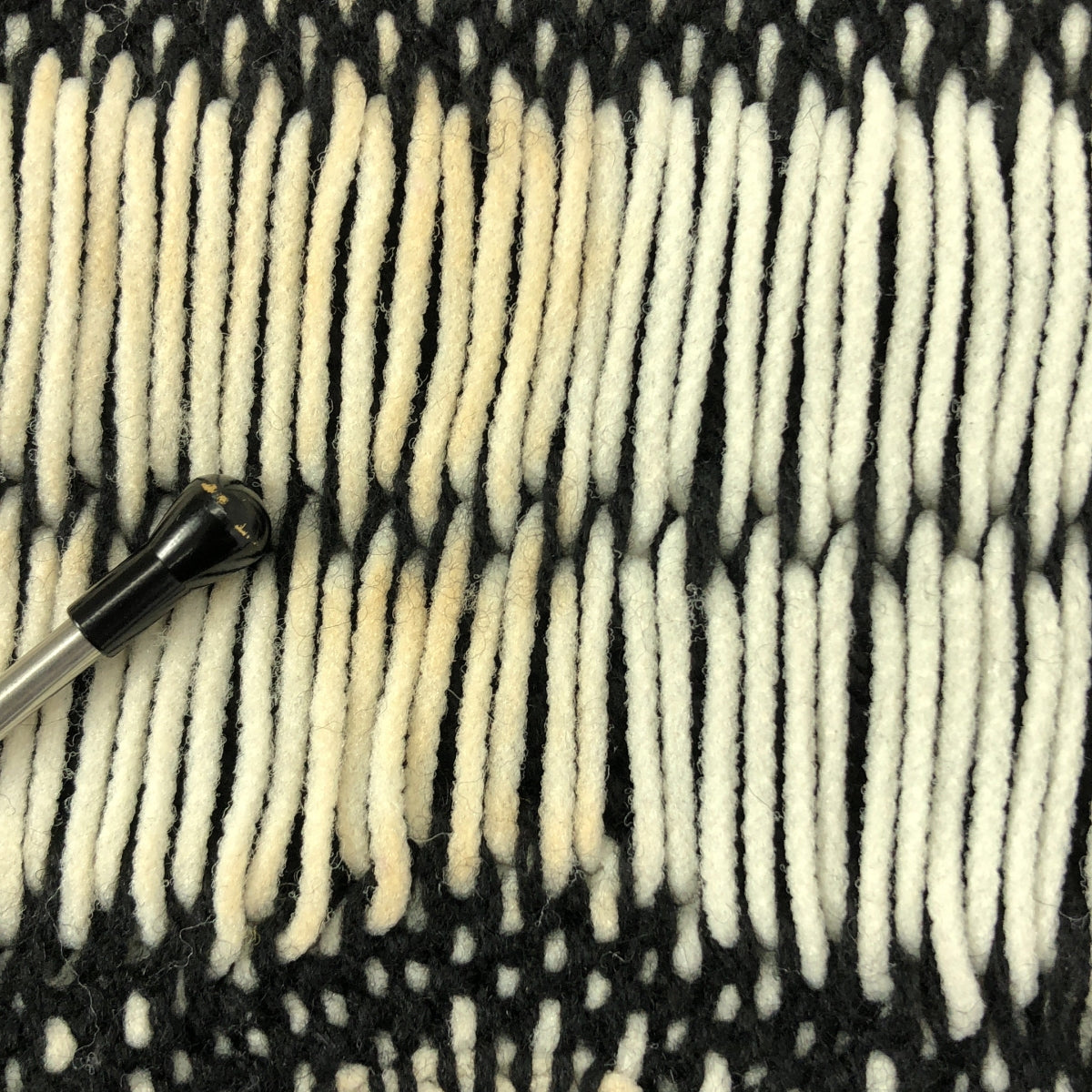 Mame Kurogouchi / マメクロゴウチ | Exotic Pattern Peplum Knit エキゾチックパターン ペプラムニット | 1 |