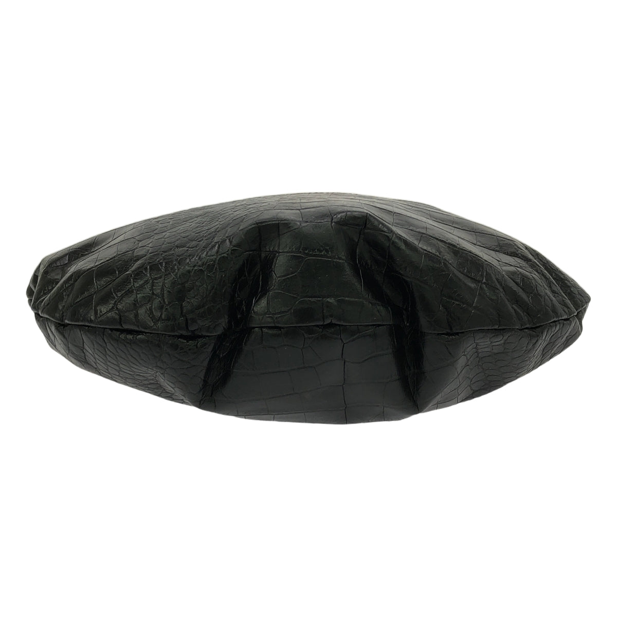 JUNYA WATANABE COMME des GARCONS / ジュンヤワタナベ | カウレザー 型押し ラウンドバッグ |