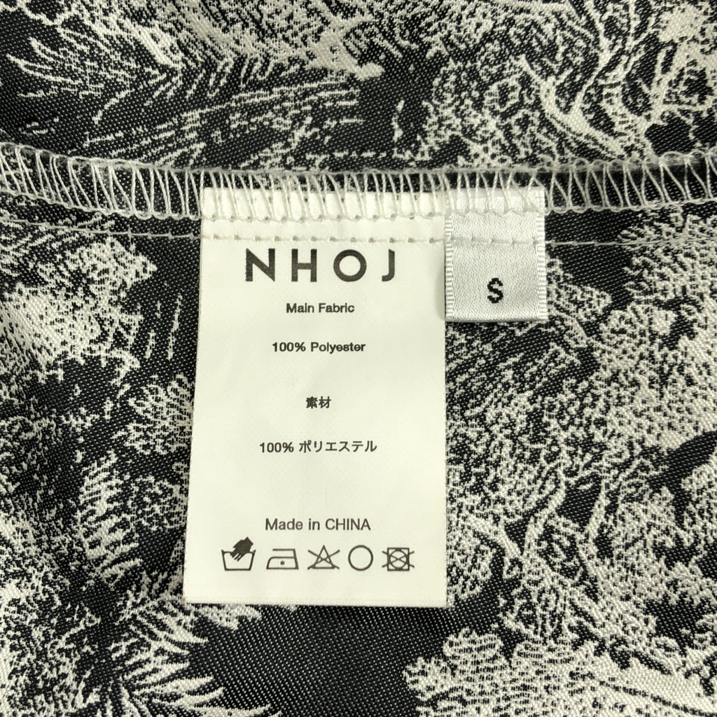 JOHN / ジョン | ポリエステル 総柄  シャツ | S | レディース