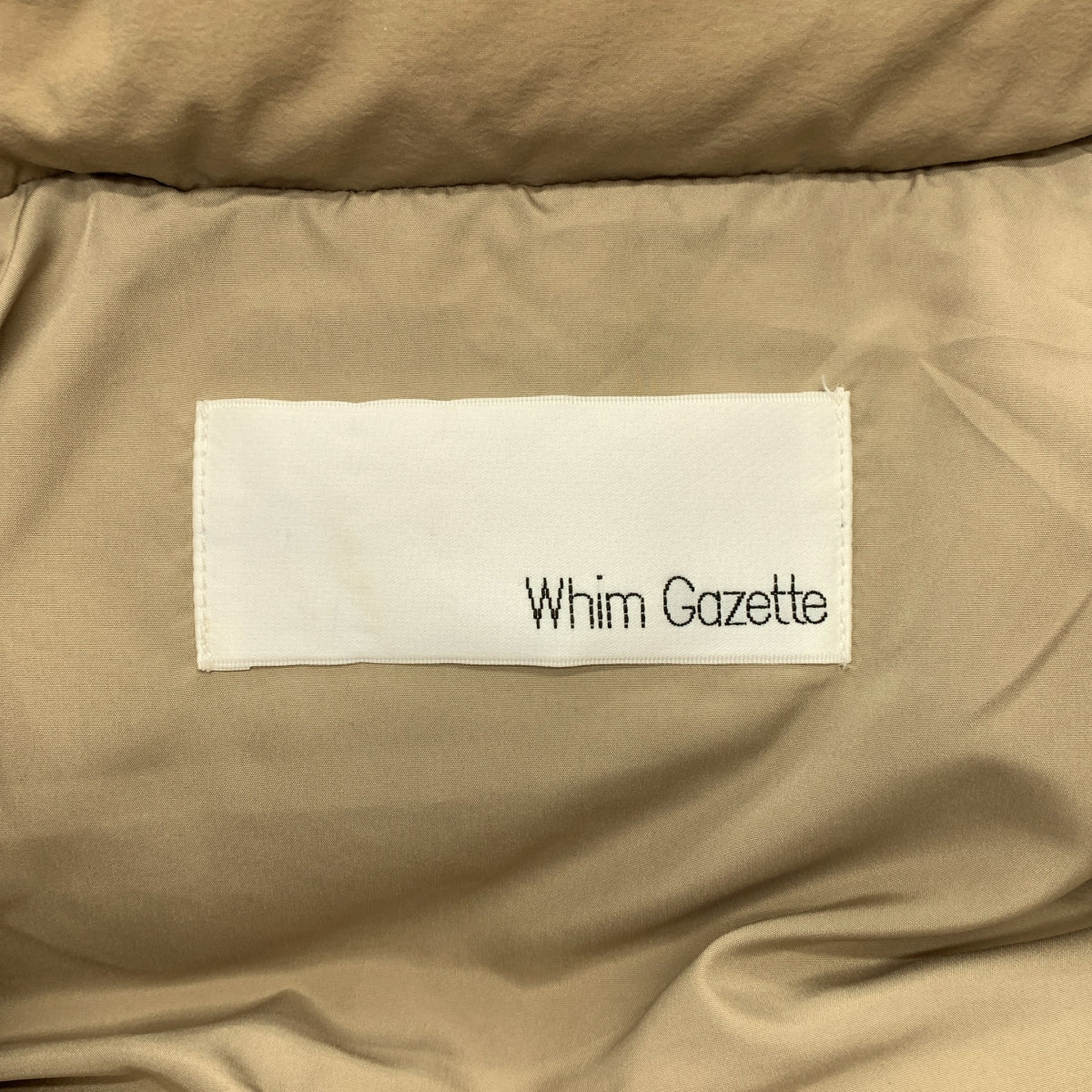 Whim Gazette | FOODED 羽絨背心 | F | 女款