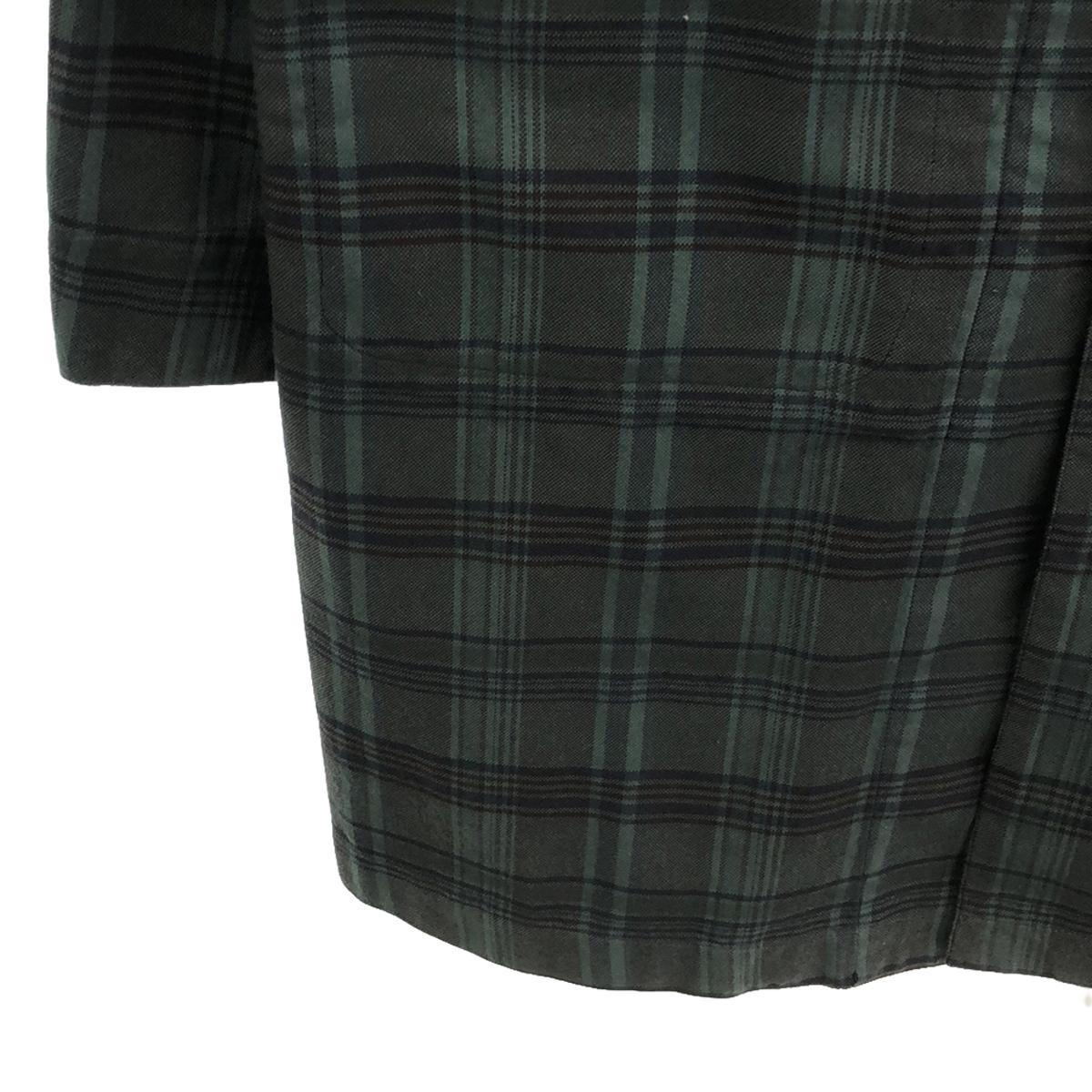 FACTOTUM 的 VALLIS |棉質格紋切斯特大衣 | 44 |綠色 |男士