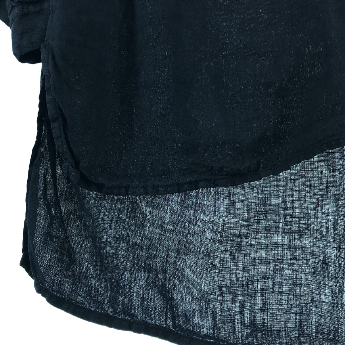 GEOFFREY B.SMALL / ジェフリーBスモール | リネン レギュラーカラー プルオーバーシャツ |