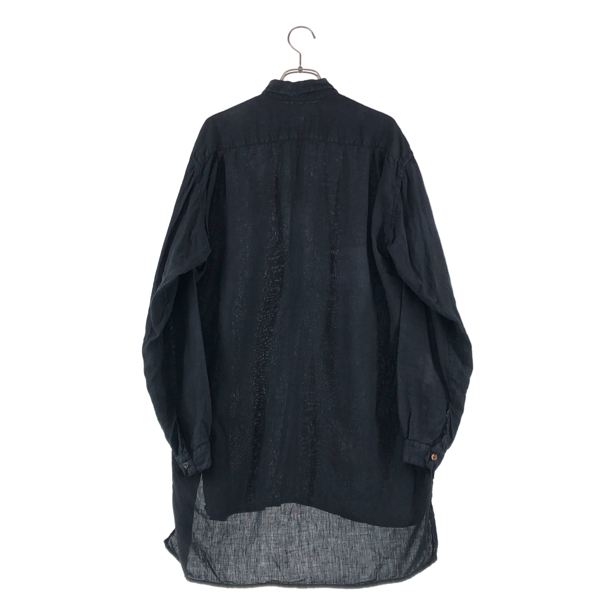 GEOFFREY B.SMALL / ジェフリーBスモール | リネン レギュラーカラー プルオーバーシャツ |