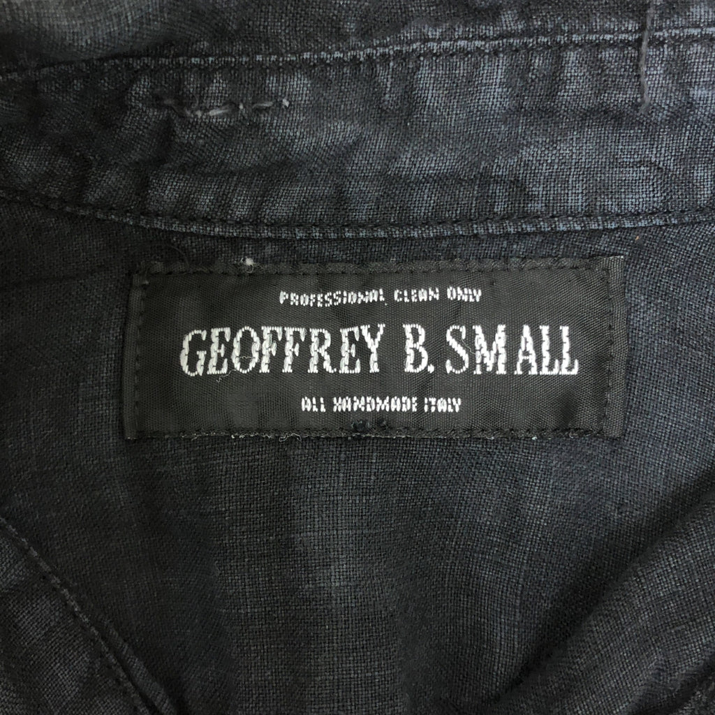 傑弗裡·B·斯莫爾 | 亞麻常規領套頭襯衫 |