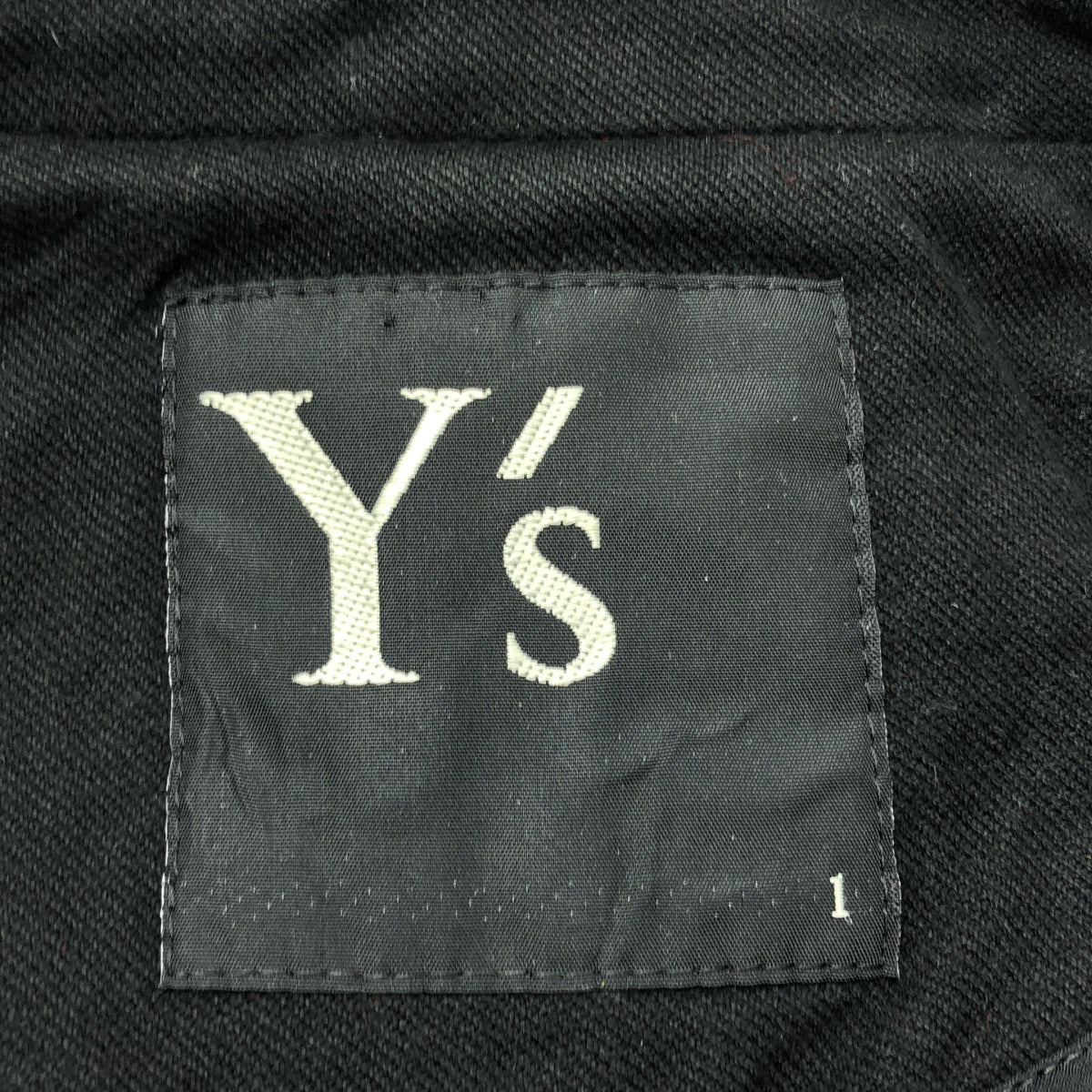 Y's / ワイズヨウジヤマモト | コットンウール ステンカラー ベルテッド コート | 1 | ブラック | レディース