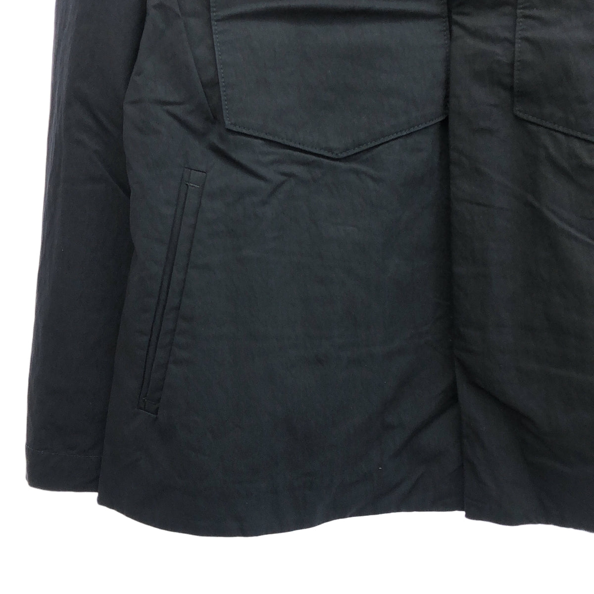 Acne Studios / アクネストゥディオズ | 2018SS | MAWEL レーヨンナイロン シャツ ジャケット | 44 | ネイビー | メンズ