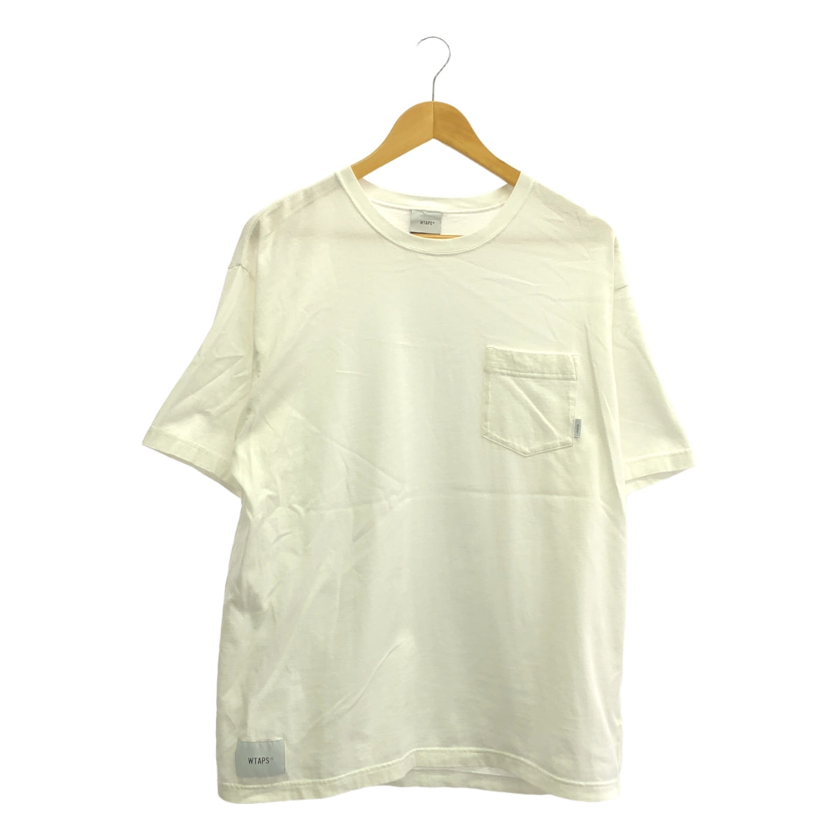 WTAPS / 雙擊 | 2020春夏 | BLANK SS 02 TEE 純色 T 卹 | 2 |白色 |男士