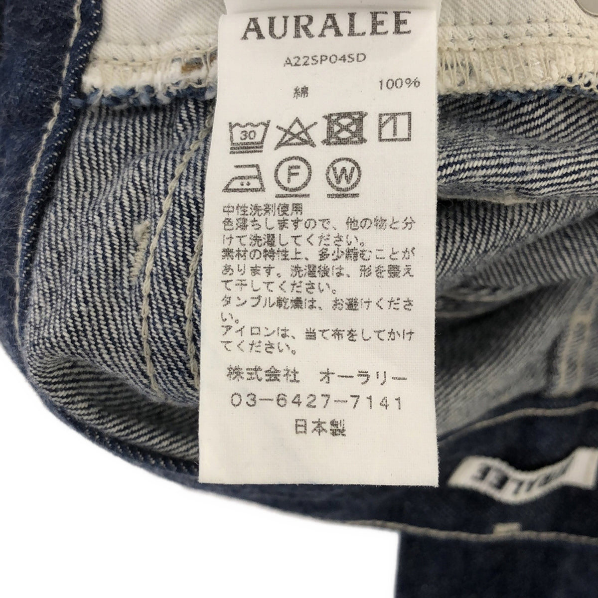 AURALEE / オーラリー | SELVEDGE LIGHT DENIM WIDE PANTS / セルビッチ デニム ワイドパンツ | – KLD