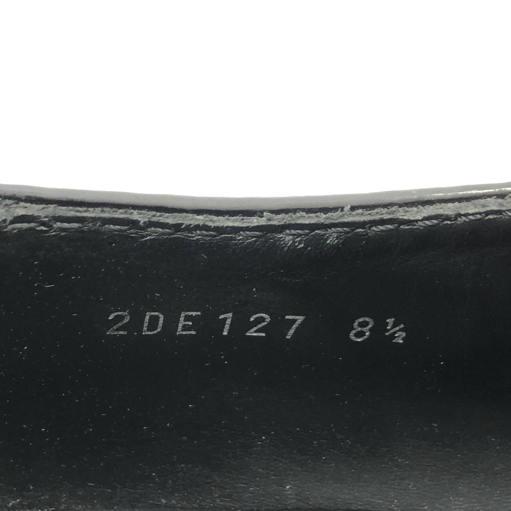 PRADA / プラダ | トライアングルロゴプレート チョコレート ブラッシュドレザー ローファー | 8 1/2 | メンズ