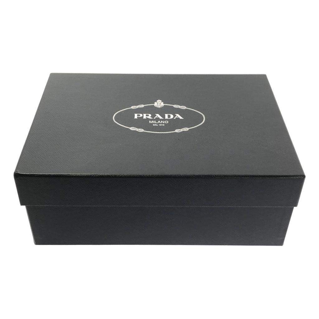 PRADA / プラダ | トライアングルロゴプレート チョコレート ブラッシュドレザー ローファー | 8 1/2 | メンズ