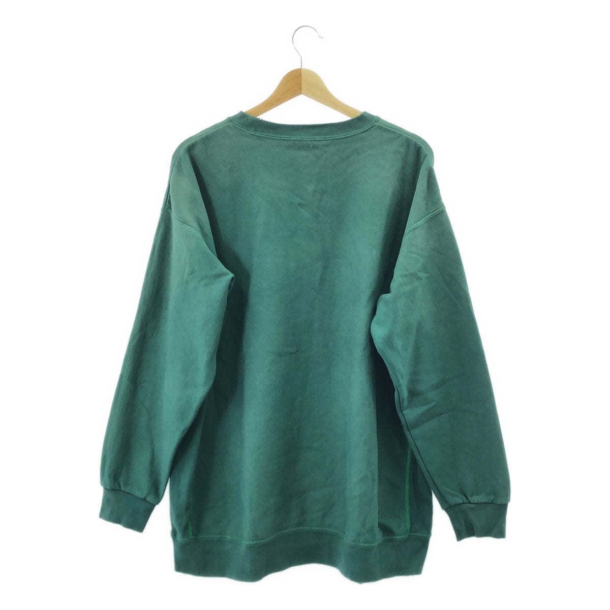 Deuxieme Classe / 두지엠 클래스 | CITY range 빈티지 가공 스웨트 탑스 | F | 그린 | 여성