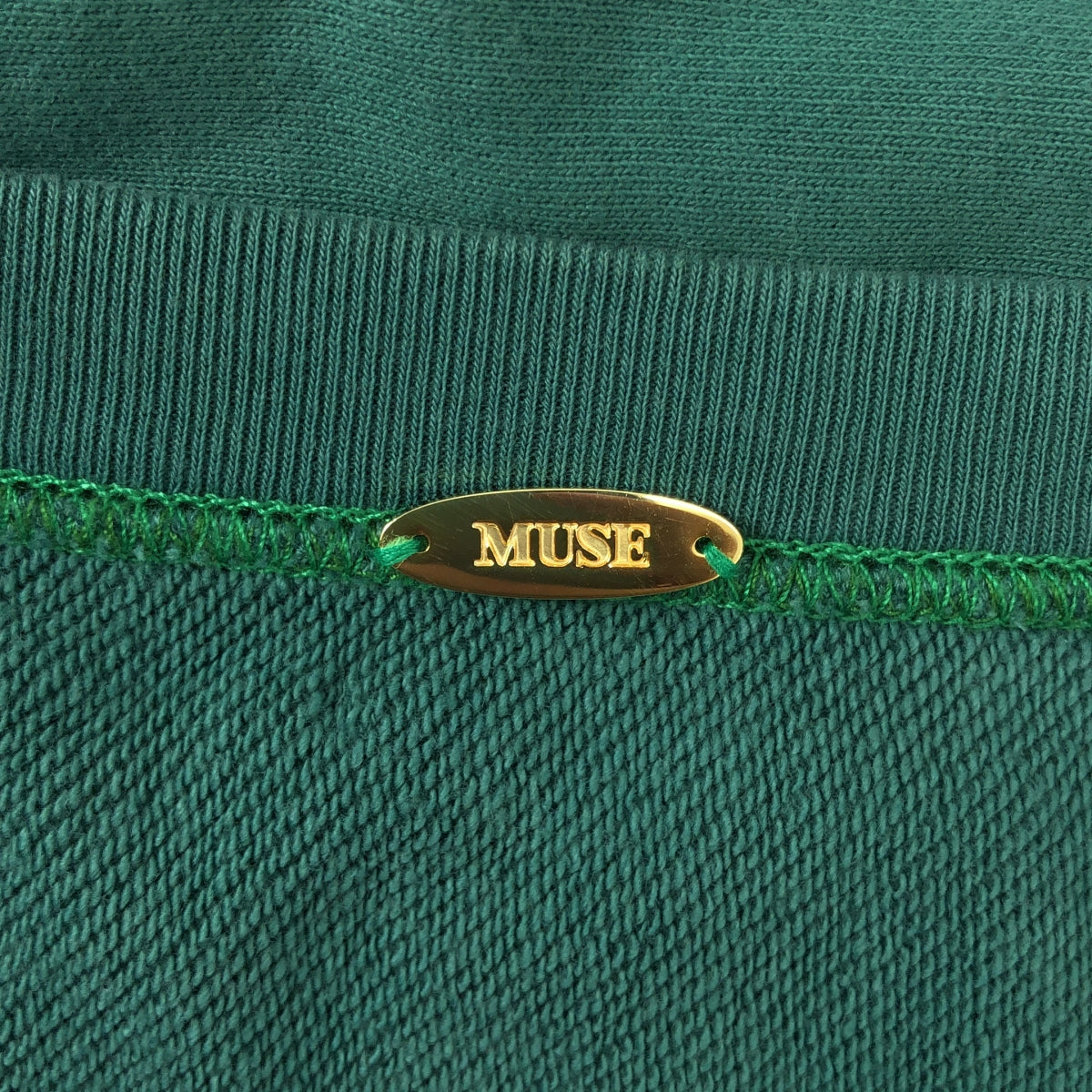 Deuxieme Classe / 두지엠 클래스 | CITY range 빈티지 가공 스웨트 탑스 | F | 그린 | 여성