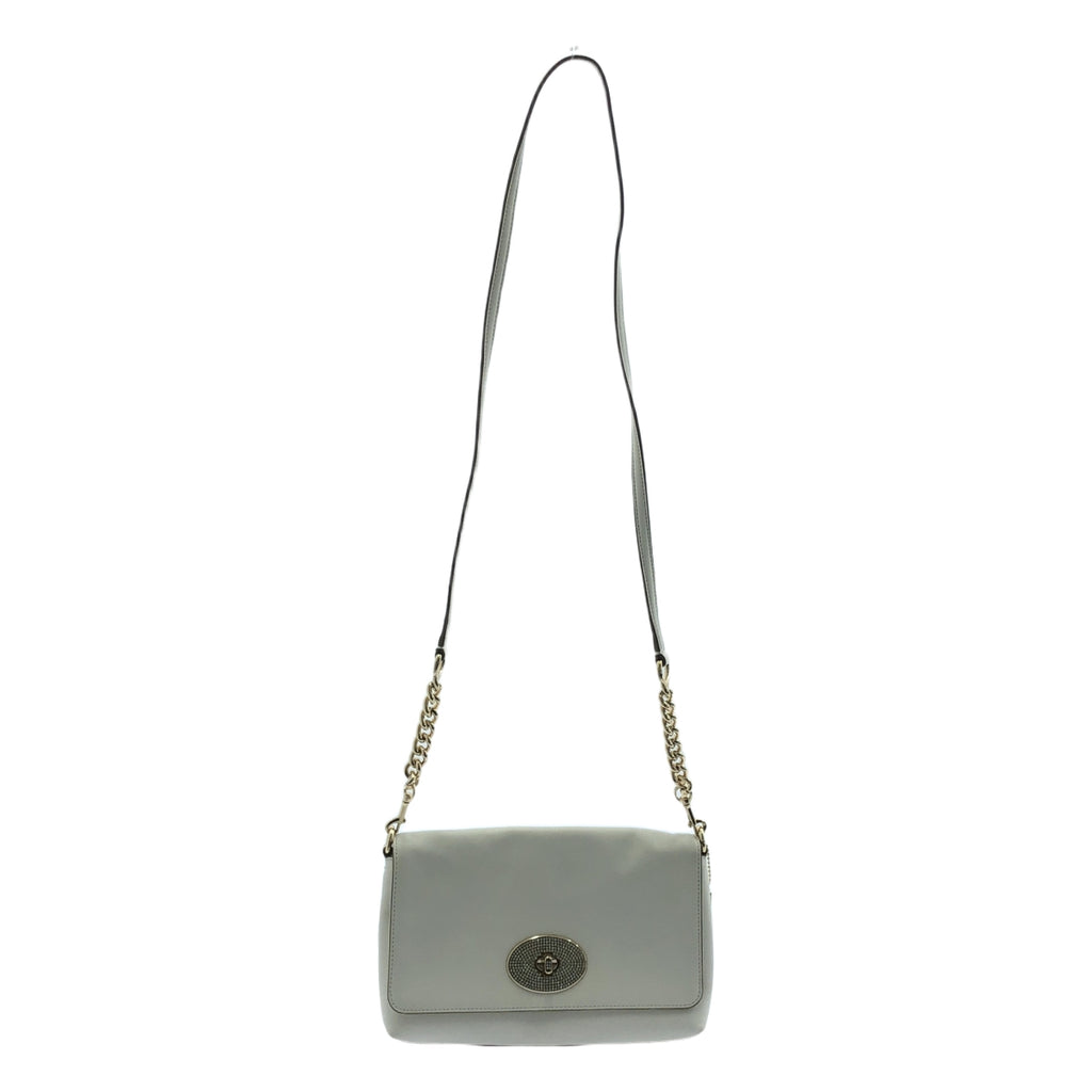 COACH / コーチ | レザー ストーン チェーン ショルダー バッグ | アイボリー | レディース