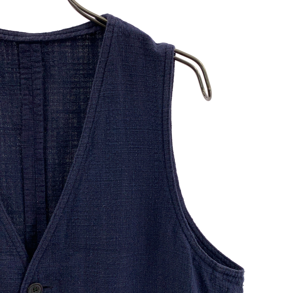 LARDINI / ラルディーニ | コットン シルク バックアジャスター ジレ ベスト | 46 | メンズ