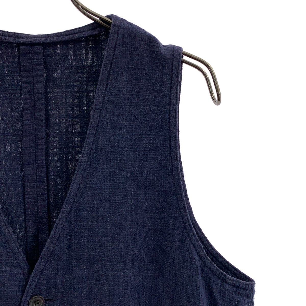 LARDINI / ラルディーニ | コットン シルク バックアジャスター ジレ ベスト | 46 | メンズ