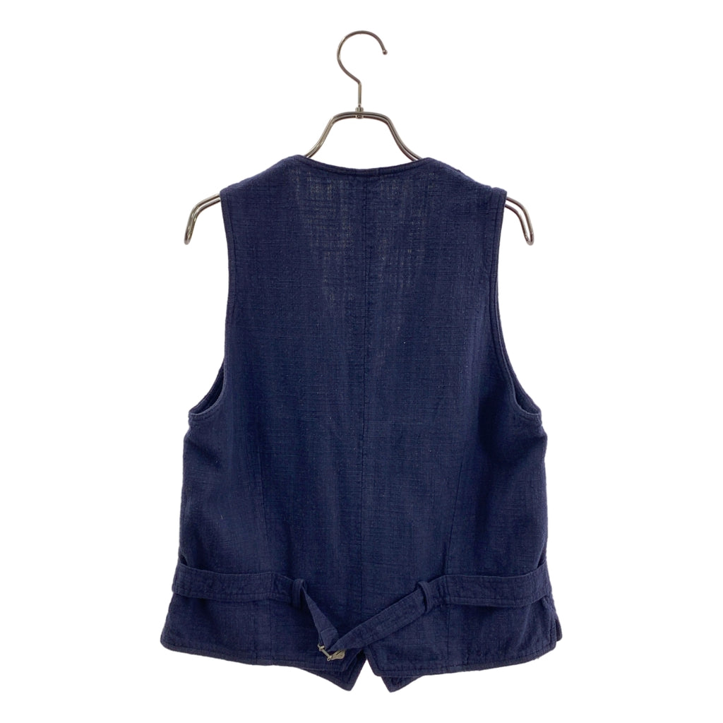 LARDINI / ラルディーニ | コットン シルク バックアジャスター ジレ ベスト | 46 | メンズ