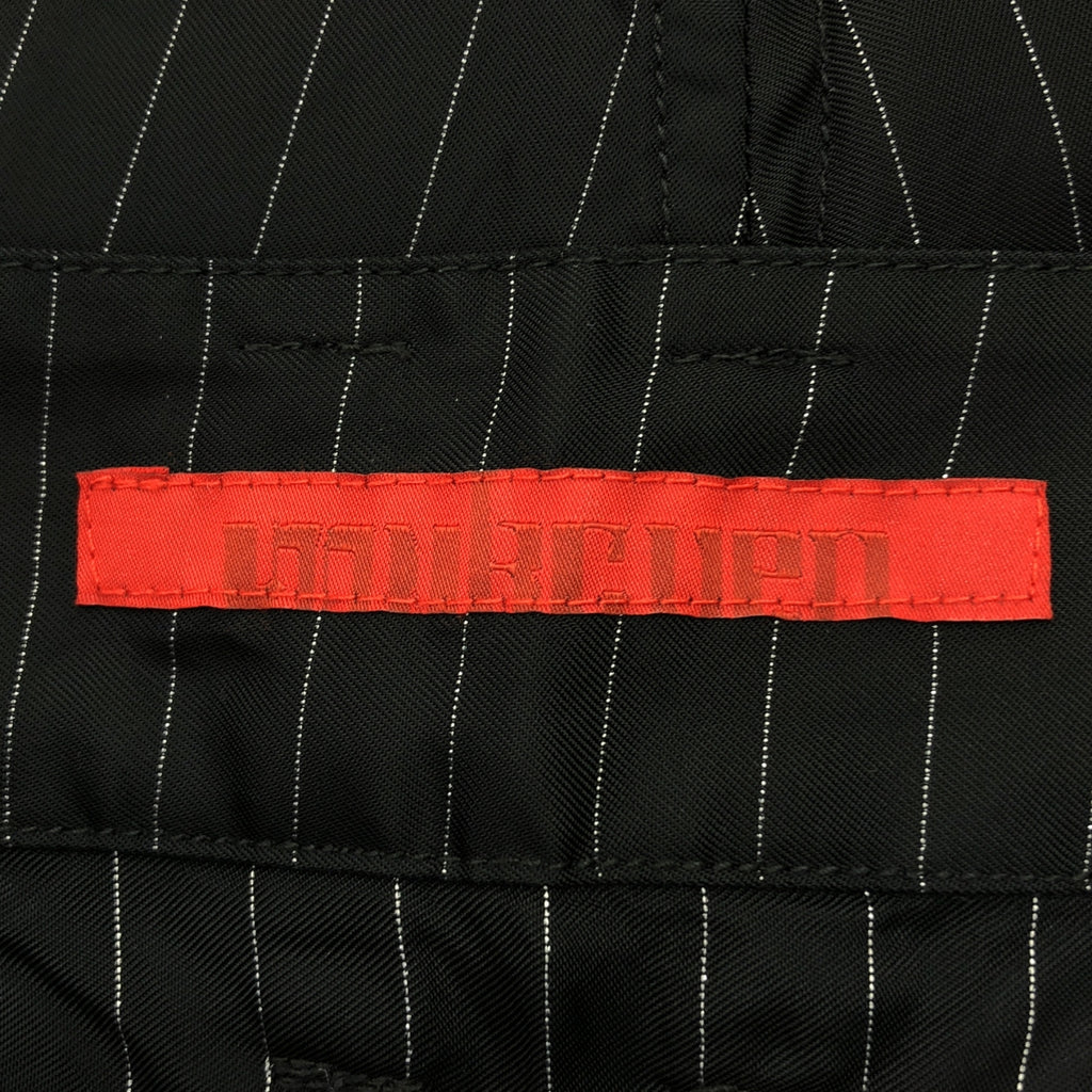 mukcyen / 무샨 | 2025SS | ST LINING SKIRT 스트라이프 슬릿 스커트 | 00 |