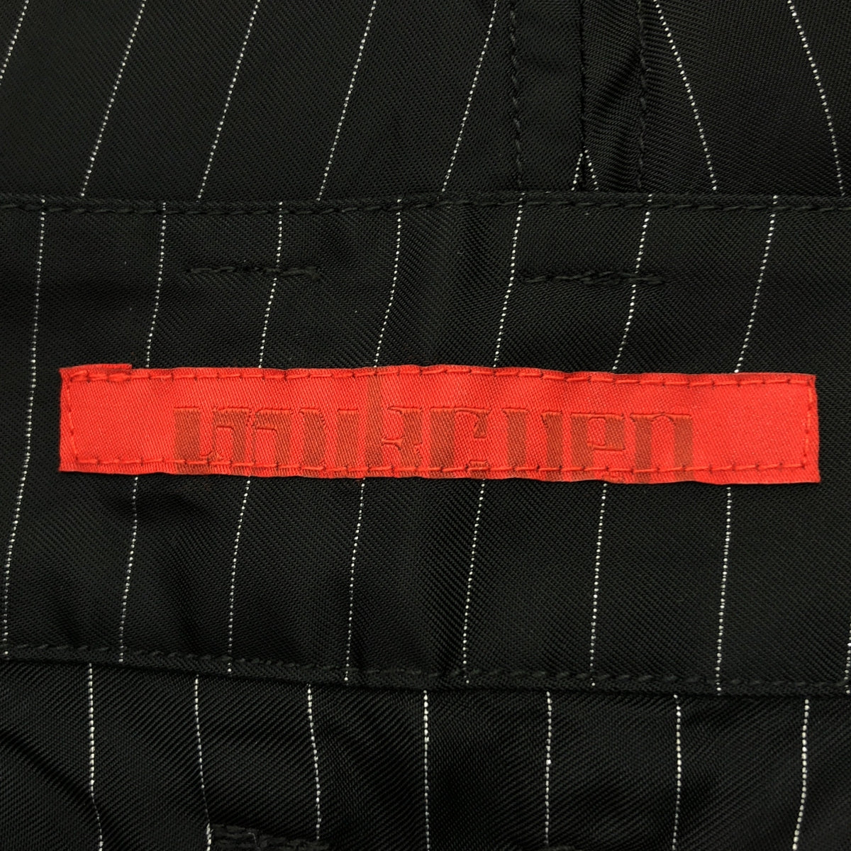 mukcyen / 무샨 | 2025SS | ST LINING SKIRT 스트라이프 슬릿 스커트 | 00 |