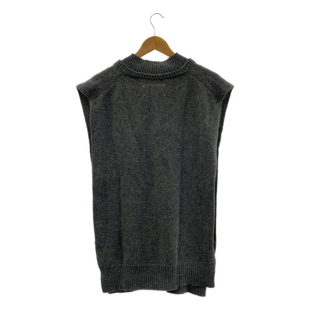 Maison Margiela / メゾンマルジェラ | 2022AW | オーバーサイズ タバード Vネック ジレ ユニセックス | S |
