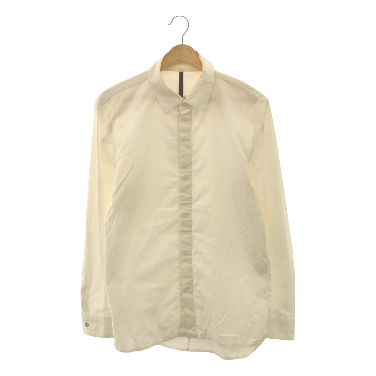 KAZUYUKI KUMAGAI ATTACHMENT | Nylon cotton stretch oxford shirt | 2 | Men's