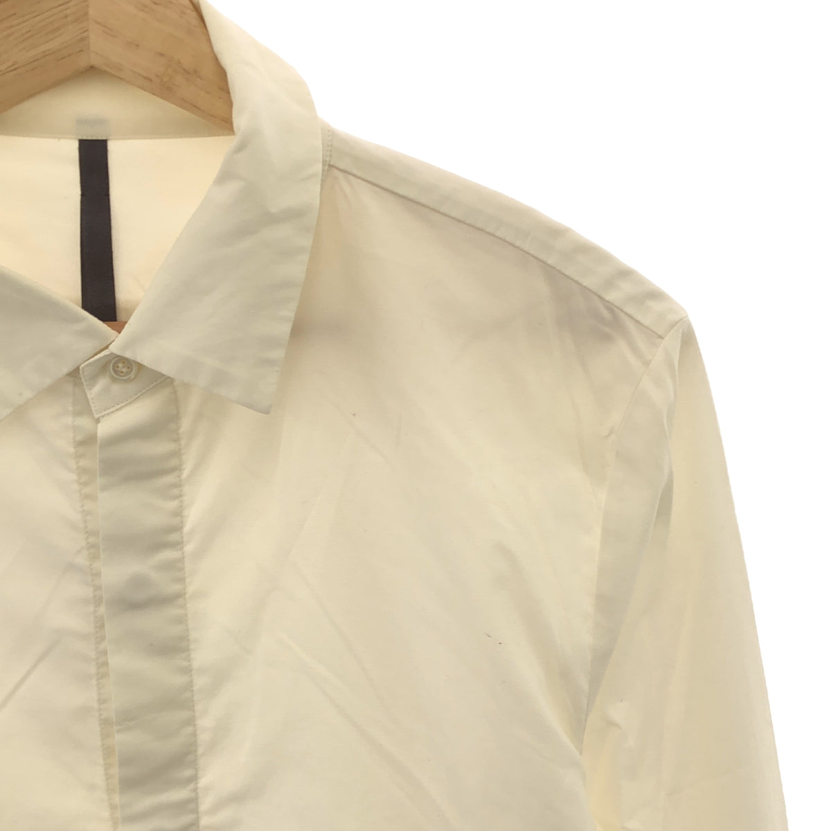 KAZUYUKI KUMAGAI ATTACHMENT | Nylon cotton stretch oxford shirt | 2 | Men's