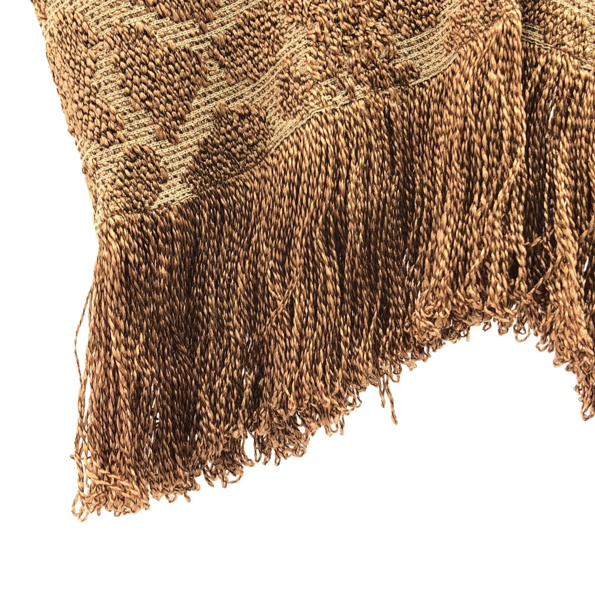 TAN / タン | 2023SS | ジャガード フリンジ ジラフベスト | F | レディース