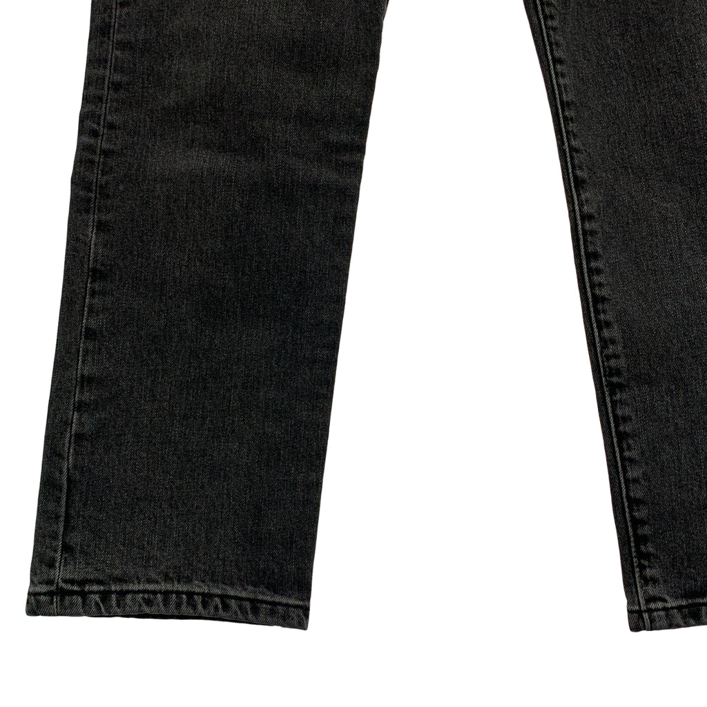 【美品】  Levi's / リーバイス | × BIOTOP Premium 501CROP / ブラックデニム パンツ ジーンズ | 25 | チャコールグレー系 | レディース