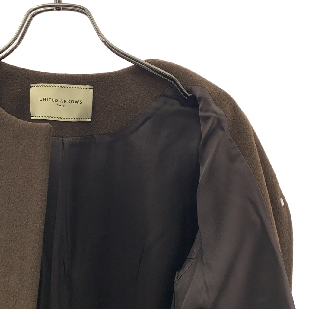 UNITED ARROWS | 無領鐘形大衣 | 36碼 | 女款