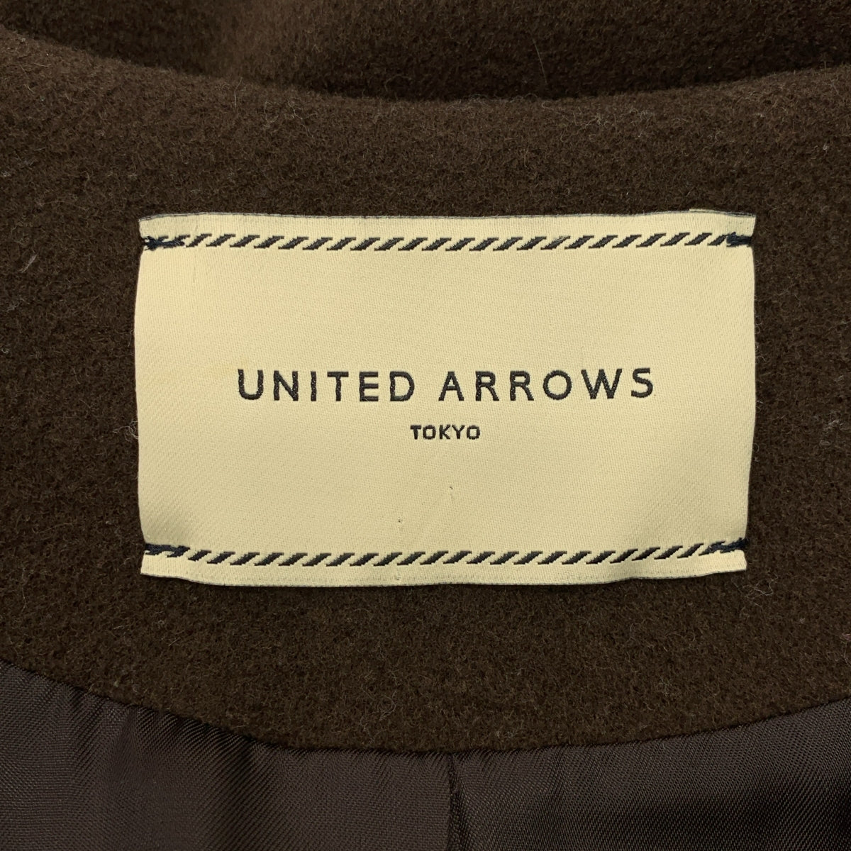 UNITED ARROWS | 無領鐘形大衣 | 36碼 | 女款